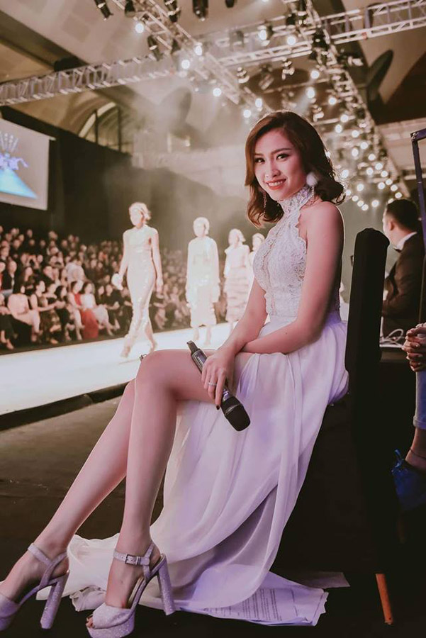 Vẻ đẹp của nữ MC sexy nhất VTV từng lọt top 15 Hoa Hậu Hoàn Vũ